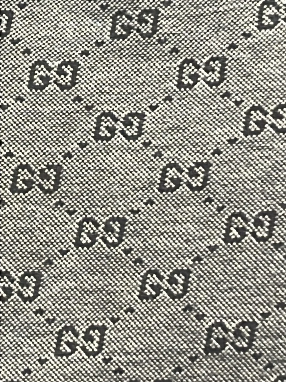 Gucci GG Monogram Polo Shirt Vintage Men's US M